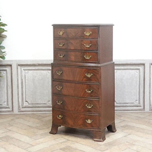 1940年頃 マホガニー材 イギリス アンティーク・チェスト antique81048
