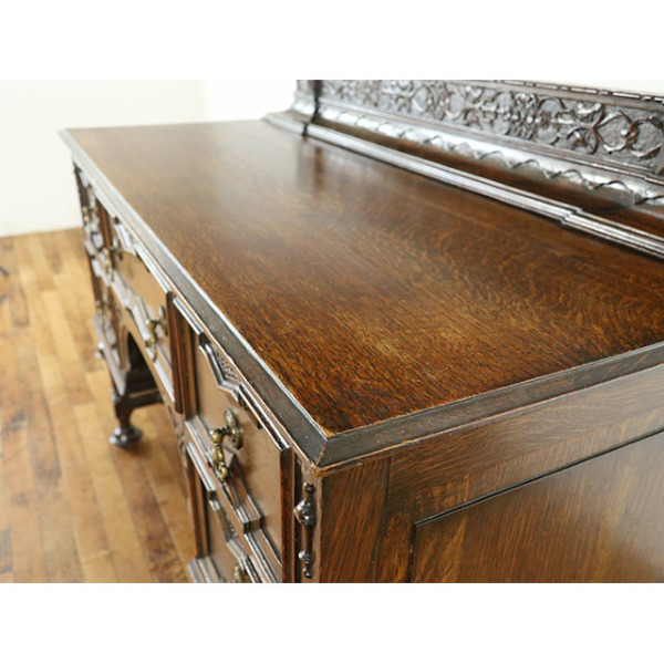 1920年頃 オーク材 イギリス アンティーク・デスク antique81063