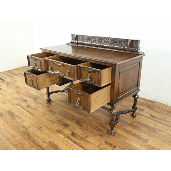 1920年頃 オーク材 イギリス アンティーク・デスク antique81063