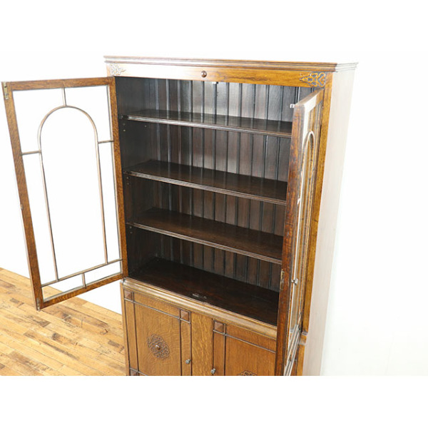1930年頃 オーク材 イギリス アンティーク・ブックケース antique81083