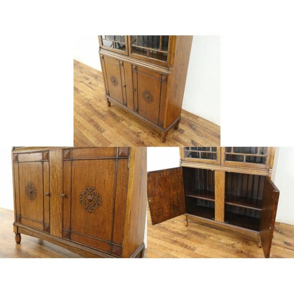 1930年頃 オーク材 イギリス アンティーク・ブックケース antique81083