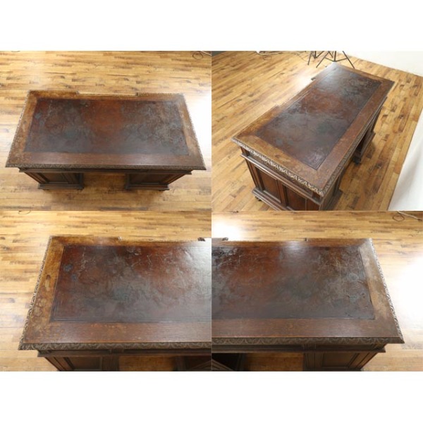 1920年頃 オーク材 イギリス アンティーク・デスク antique81087 新着