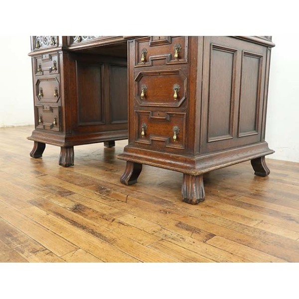 1920年頃 オーク材 イギリス アンティーク・デスク antique81087