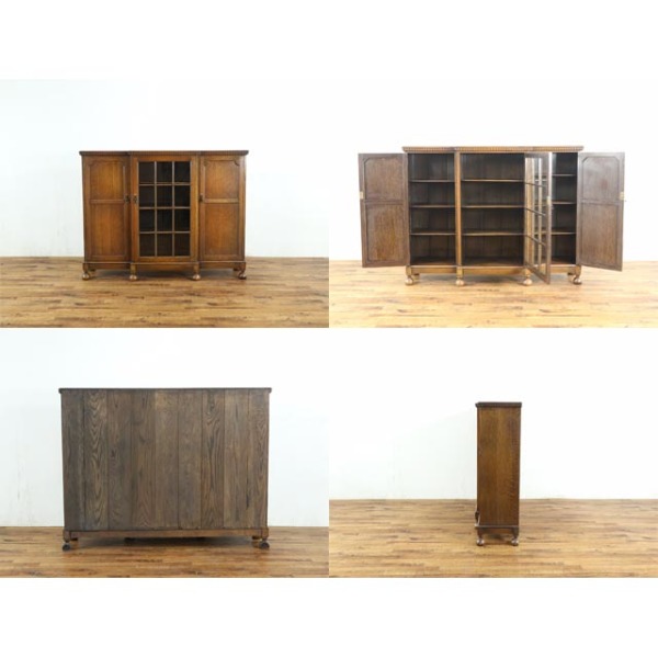 1920年頃 オーク材 イギリス アンティーク・ブックケース antique81092