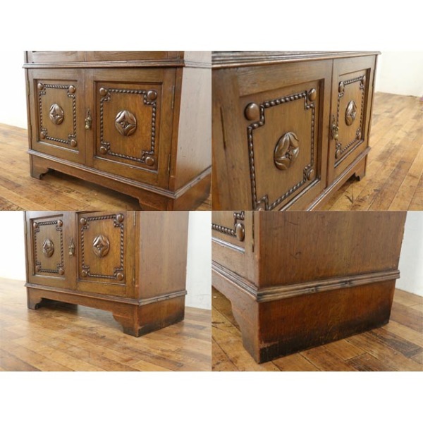 1920年頃 オーク材 イギリス アンティーク・ブックケース antique81096