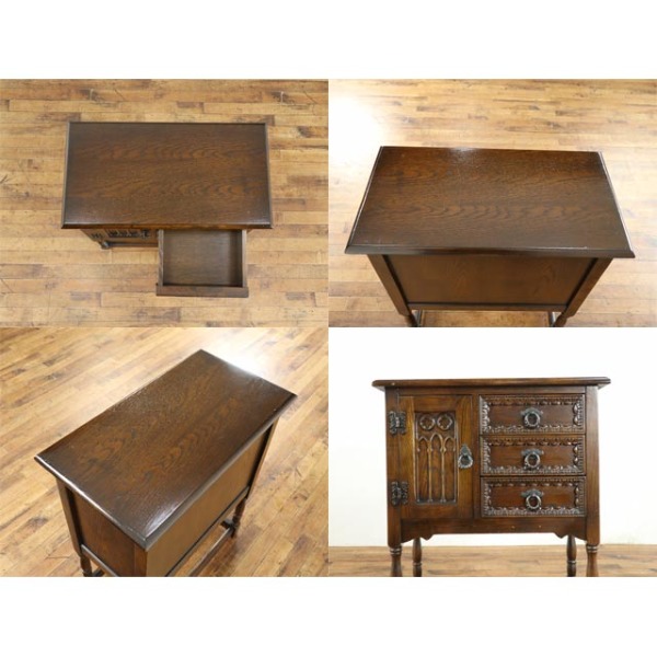 1960年頃 オーク材 イギリス アンティーク・キャビネット antique81107 1960年頃 オーク材 イギリス アンティーク・キャビネット antique81107