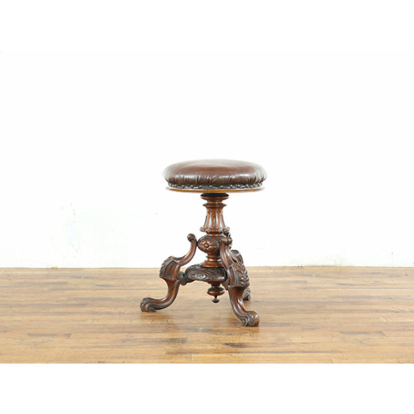 1910年頃 マホガニー材 イギリス アンティーク・スツール antique81108
