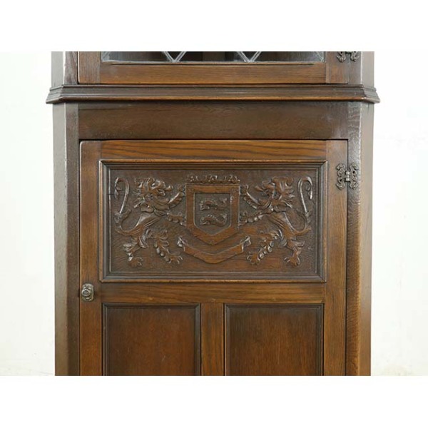イギリス アンティーク家具 コーナーキャビネット 1930年頃 963A コーナーキャビネット | アンティーク家具,⭐First Antique | イギリス