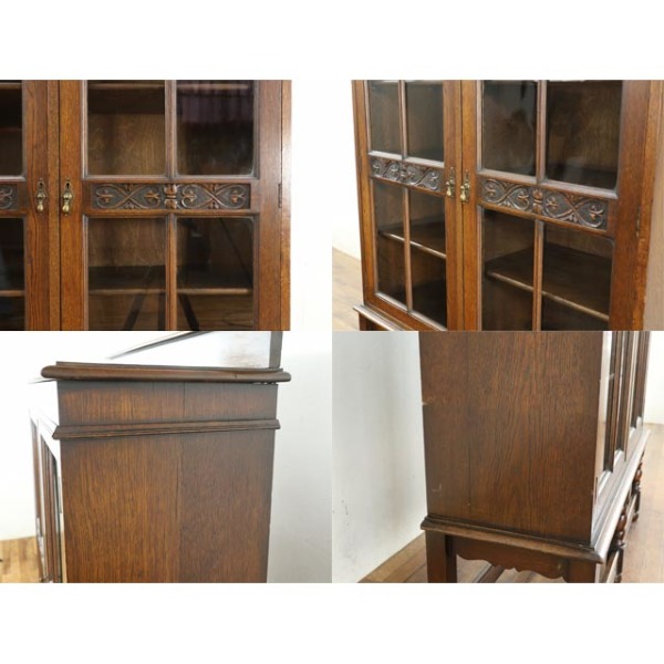 1920年頃 オーク材 イギリス アンティーク・ブックケース antique81121