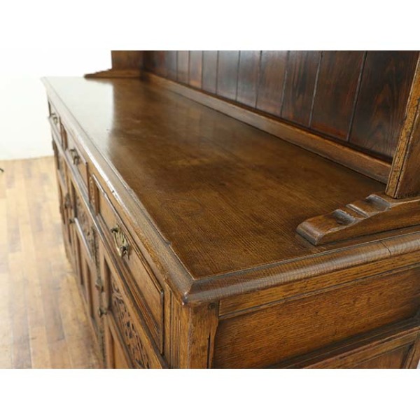 イギリス アンティーク 家具 カップボード 1930年頃 607A 1930年頃 オーク材 イギリス アンティーク・カップボード antique81122