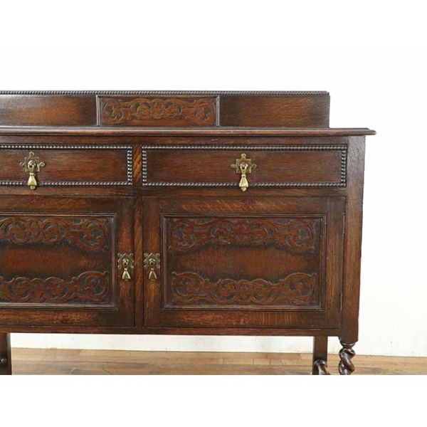 1920年頃 オーク材 イギリス アンティーク・サイドボード antique81126