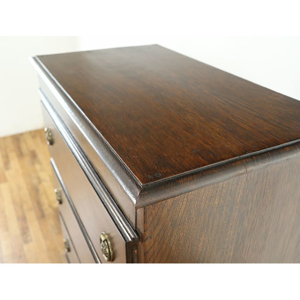 イギリス アンティーク家具 チェスト 1930年頃 833A 1930年頃 オーク材 イギリス アンティーク・チェスト antique81131