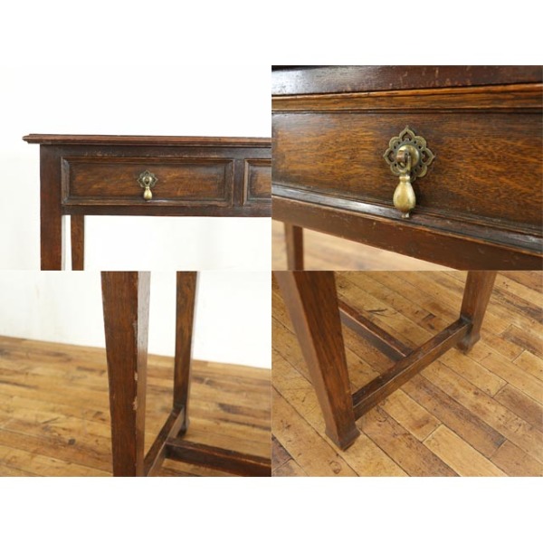 1920年頃 オーク材 イギリス アンティーク・デスク antique81133 新着