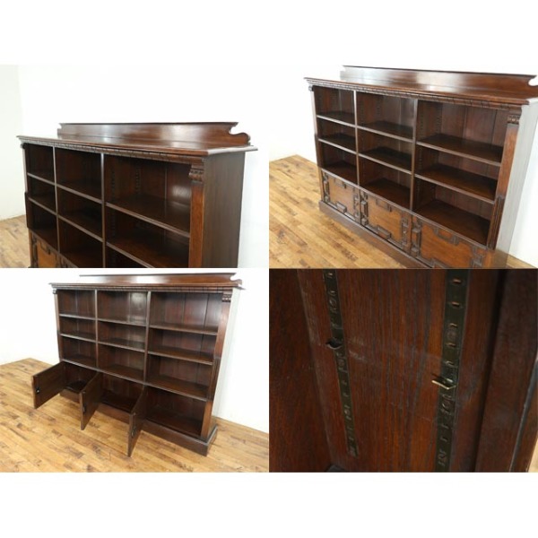 イギリス アンティーク家具 ブックケース 1950年頃 762A イギリス アンティーク家具 ブックケース 1950年頃 762A 【公式通販】