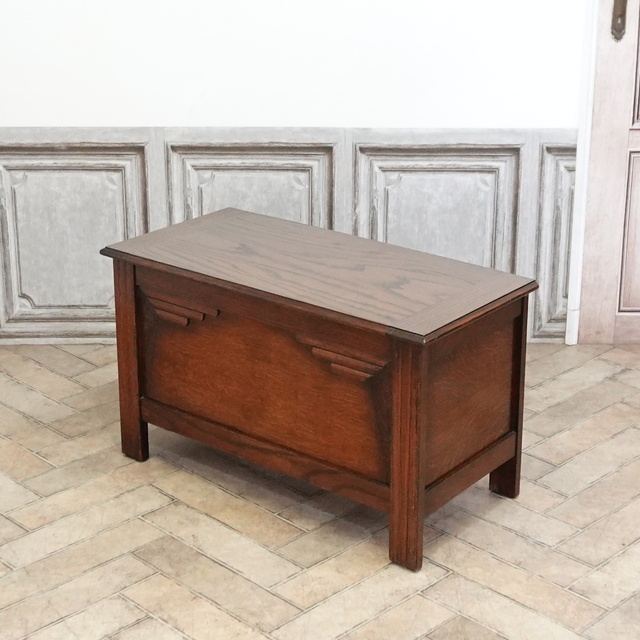 1930年頃 オーク材 イギリス アンティーク・コファー antique81149