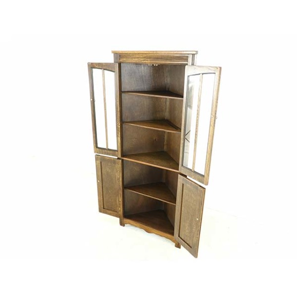 アンティーク 家具 コーナーキャビネット 1960年頃 英国 090B アンティーク 家具 コーナーキャビネット 1960年頃 英国 090B