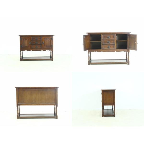 1950年頃 オーク材 イギリス アンティーク・キャビネット antique81194