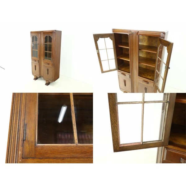 1930年頃 オーク材 イギリス アンティーク・ブックケース antique81195