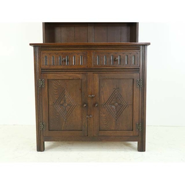 1940年頃 オーク材 イギリス アンティーク・カップボード antique81199
