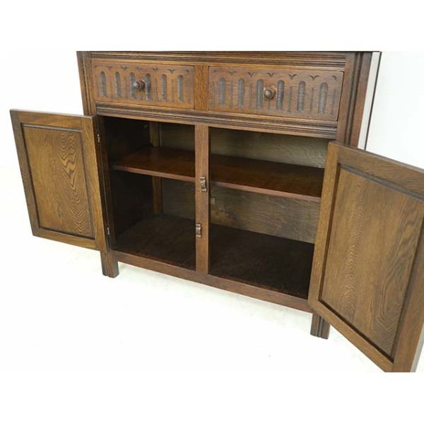 1940年頃 オーク材 イギリス アンティーク・カップボード antique81199