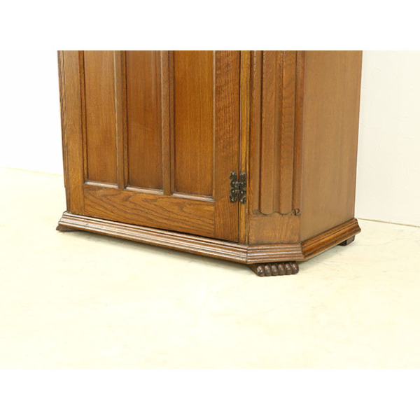 1930年頃 オーク材 イギリス アンティーク・ワードローブ antique81213