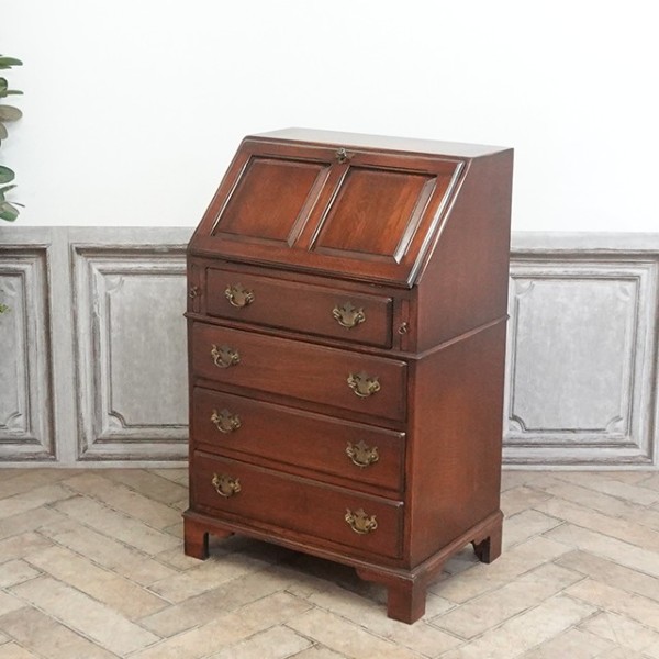 1940年頃 オーク材 イギリス アンティーク・ビューロー antique81256