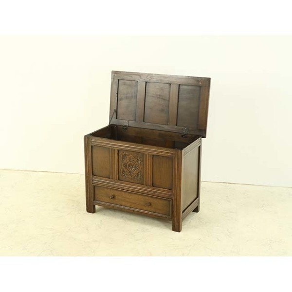 1940年頃 オーク材 イギリス アンティーク・コファー antique81266 1940年頃 オーク材 イギリス アンティーク・コファー antique81266