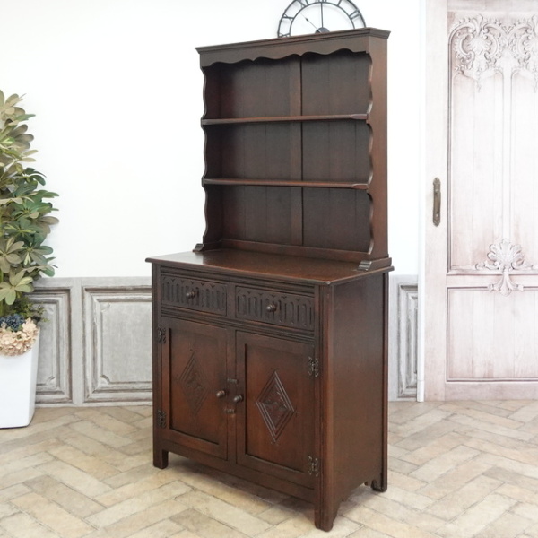 1940年頃 オーク材 イギリス アンティーク・カップボード antique81278