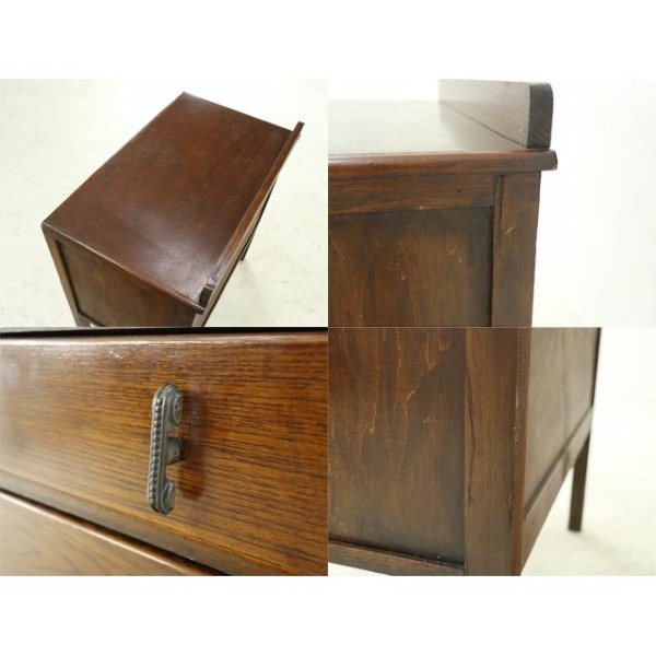 1930年頃 オーク材 イギリス アンティーク・チェスト antique81281b
