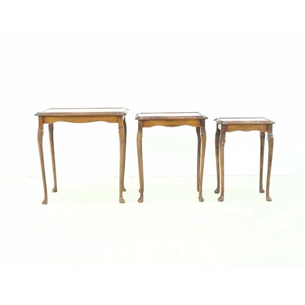 イギリス アンティーク家具 ネストテーブル 1940年頃 751A 1940年頃 ビーチ材 イギリス アンティーク・ネストテーブル