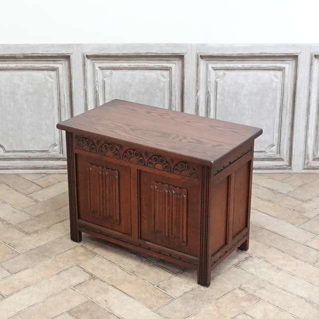 1950年頃 オーク材 イギリス アンティーク・コファー antique81305