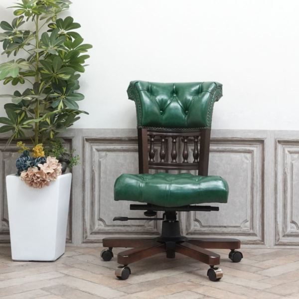 オフィスチェア・アンティークテイスト 9001-M-OF-P91B 新着