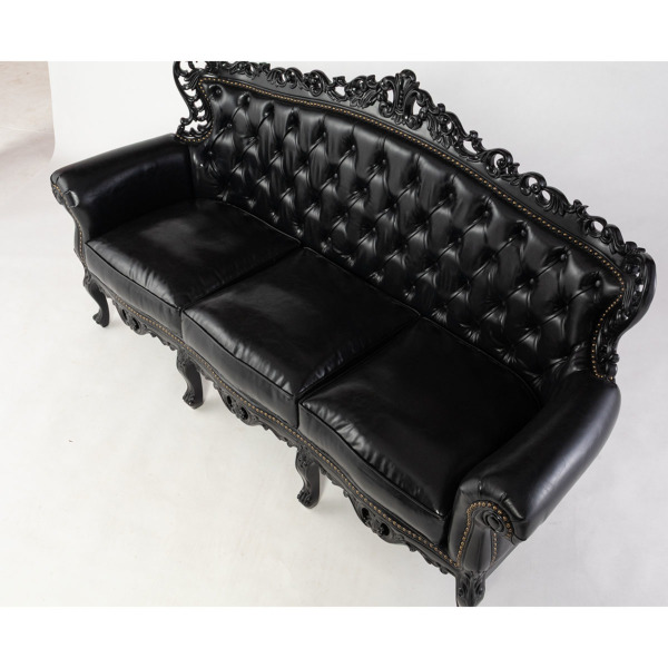 3人掛けソファ・アンティークテイスト E1006-3-SH-8P51B ソファ