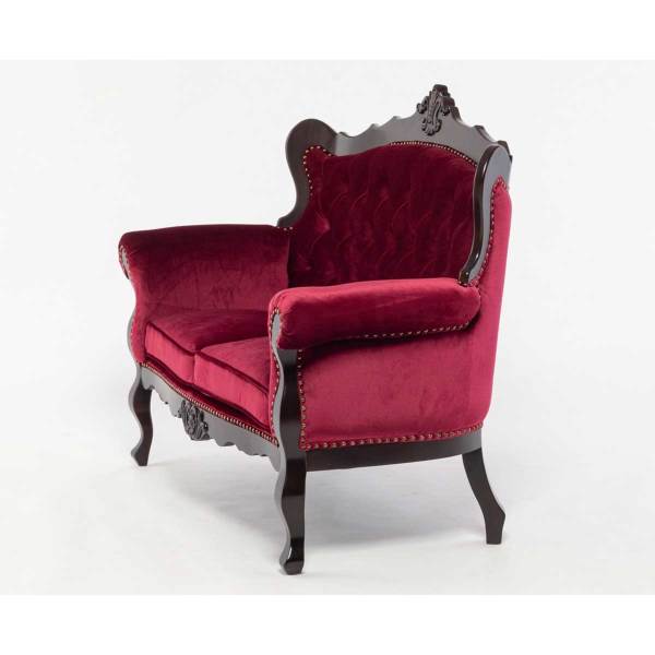 2人掛けソファ・アンティークテイスト E1166-2-5F280B 新着