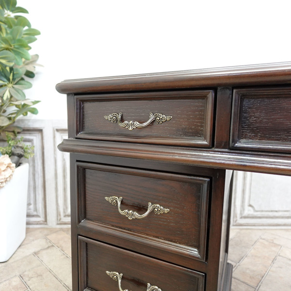 デスク・アンティークテイスト E7022-S-5 新着アンティークテイスト