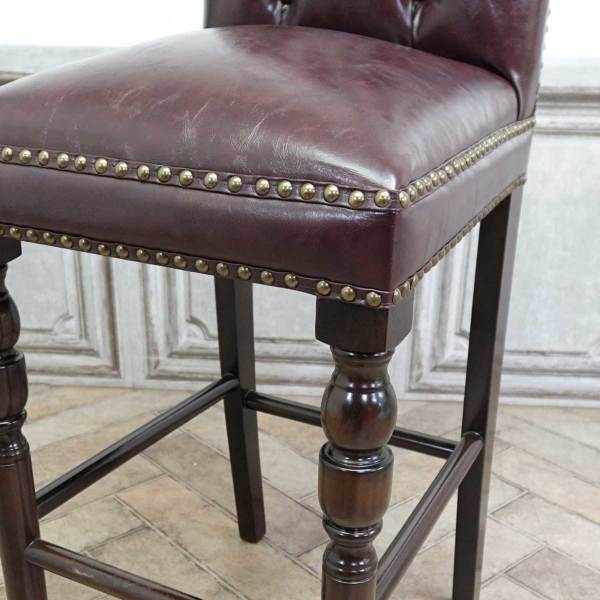 カウンターチェア・アンティークテイスト E9005-5P38B 新着