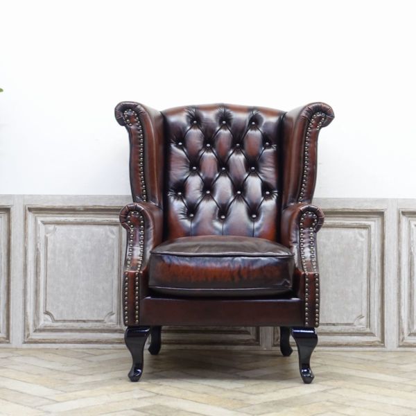 本革1人掛けソファ・アンティークテイスト SA-230 新着アンティーク