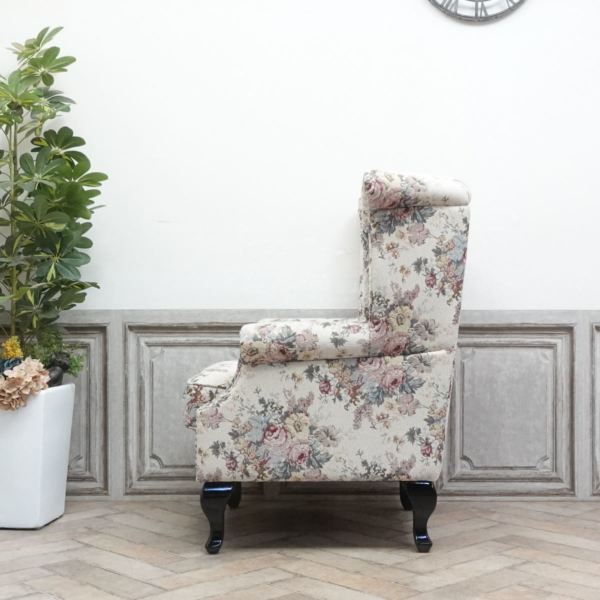 1人掛けソファ・アンティークテイスト SA925B1-F254K 新着アンティーク