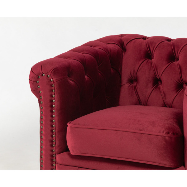 1人掛けソファ・アンティークテイスト VC1F280K ソファ・アンティーク