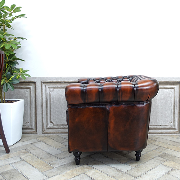 1人掛けソファ・アンティークテイスト VC1LS7126K 新着アンティーク