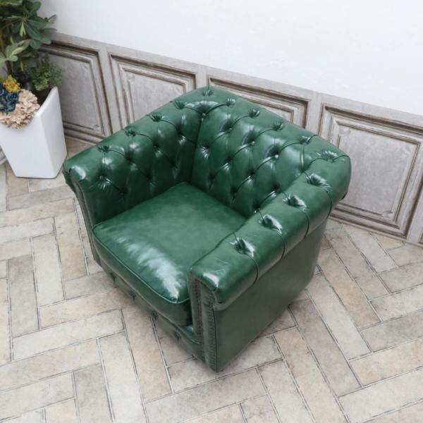 専用売却済　ヴィンテージ 1人がけソファ 1人掛けソファ・アンティークテイスト VC1P91K 新着アンティーク