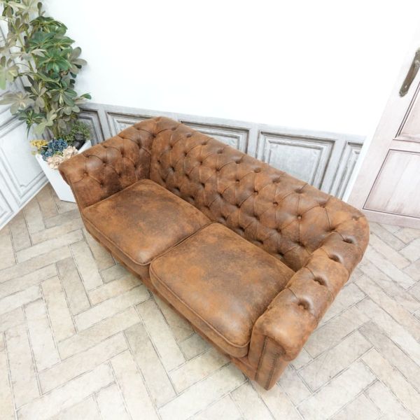 アンティークソファ S字ソファ ウィスパリングチェア ソファ /CH-92A – 神戸