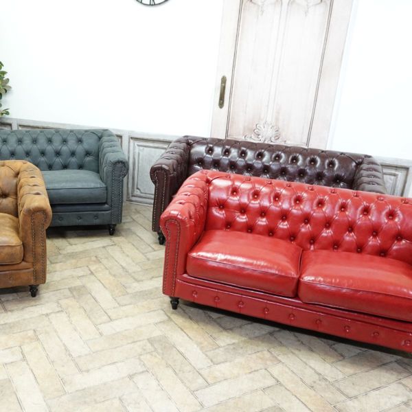 2.5人掛けソファ・アンティークテイスト VC2.5P63K 新着アンティーク