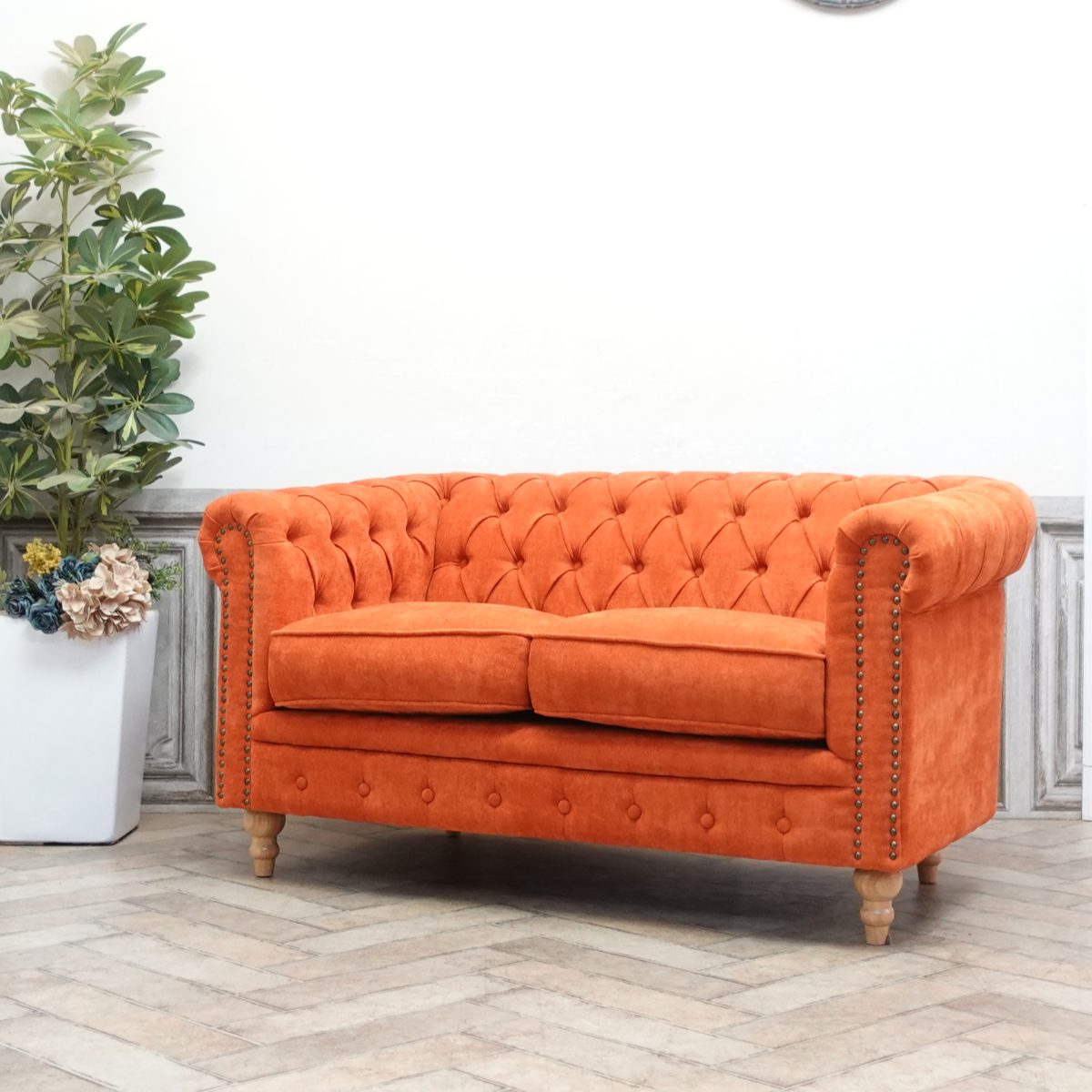 2人掛けソファ・アンティークテイスト VC2F262N 新着アンティーク