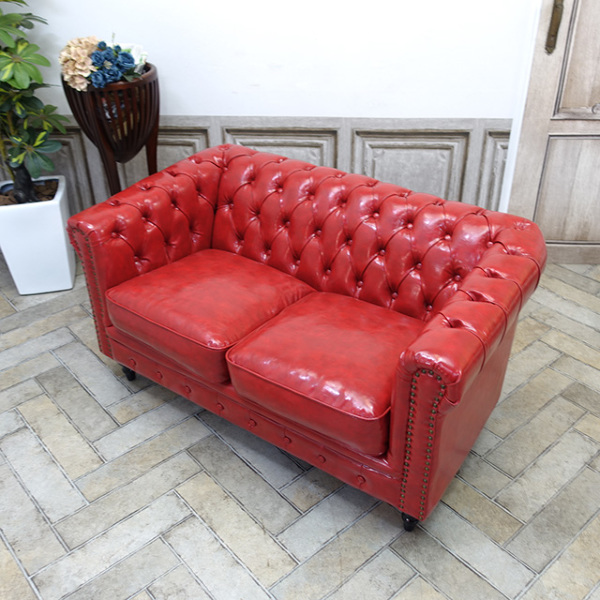 2人掛けソファ・アンティークテイスト VC2P63K 新着アンティーク