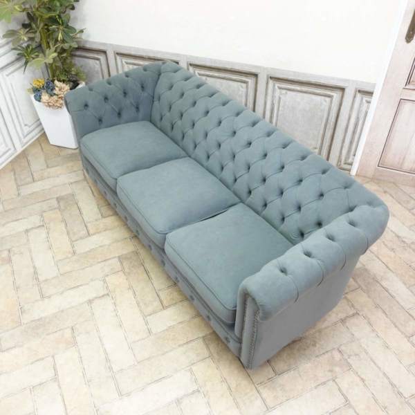 3人掛けソファ・アンティークテイスト VC3F259K 新着アンティーク