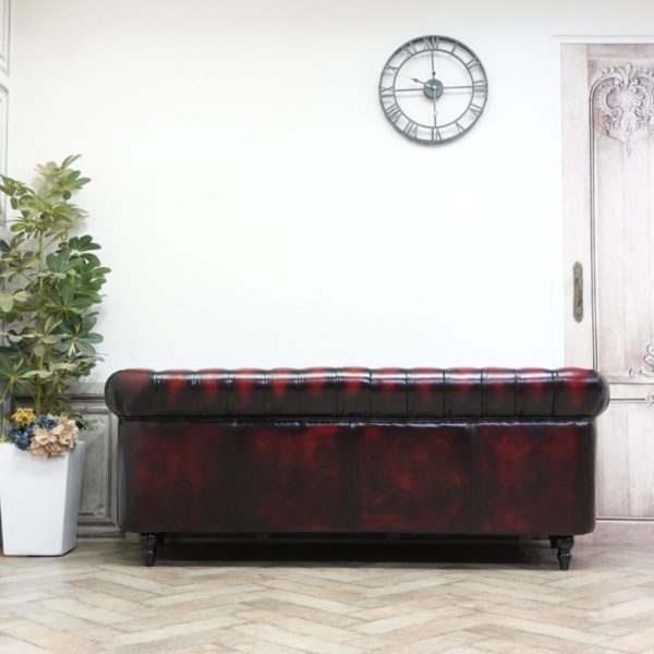 【再掲載】アンティークソファー 3人掛け 送料無料】 3人掛けソファ・アンティークテイスト VX3L914 新着