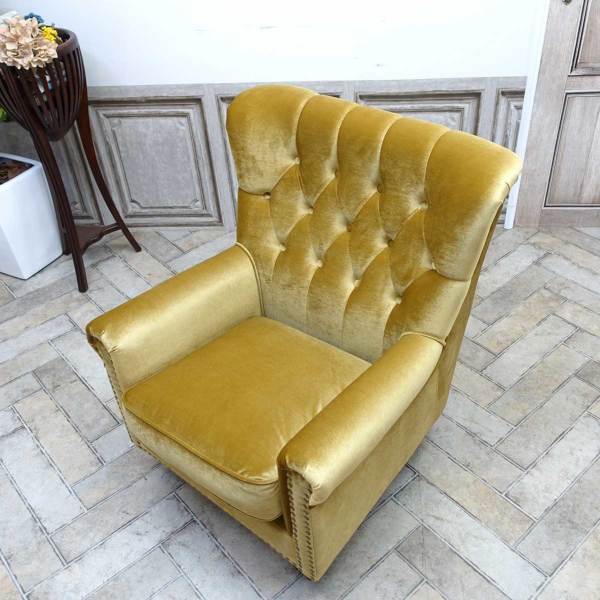 1人掛けソファ・アンティークテイスト VH1F85K 新着アンティーク