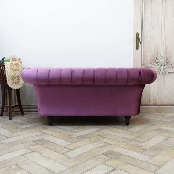 ソファ　アンティーク チェスターフィールド ウィングソファ sa925b2-p58k