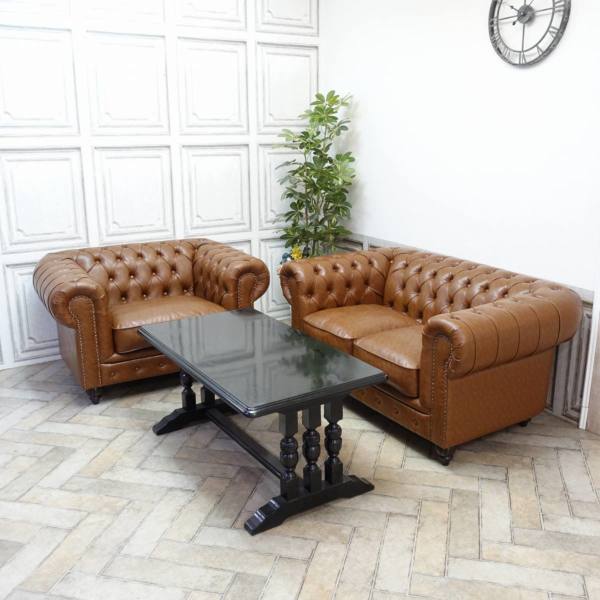 ソファ　2人掛け　2P 柄物　アンティーク　ヴィンテージ vn2p38k.jpg